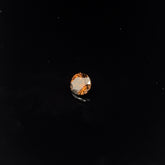 1.01CT FANCY DARK ORANGY BROWN ROUND GIA